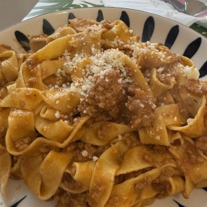Tagliatelle bolognese