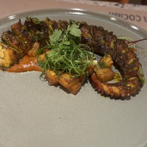 Pulpo a la parrilla