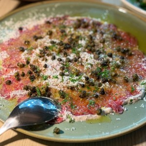 Entradas - Carpaccio de Res