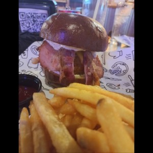 hamburguesa de pollo