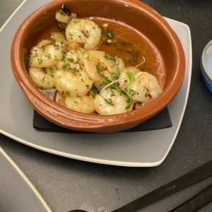 Gambas al ajillo 