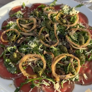 Emboscada Inicial - Tenderloin Smoked Carpaccio