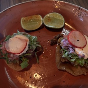 Tacos de Rib eye