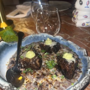 Rissoto de Short Rib con Porotos