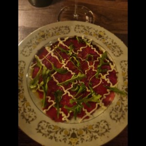 Carpaccio di manzo