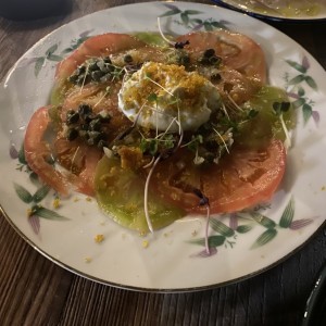 Carpaccio de tomate