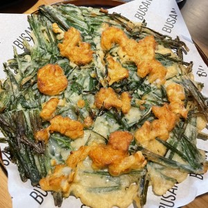 Pancake de mariscos 