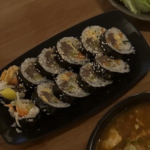 Entradas - Kimbap Bulgogi