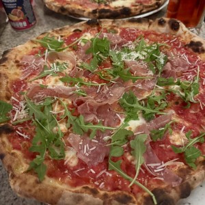 Pizzas Rojas - Prosciutto e Rucula