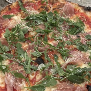 Pizzas Rojas - Prosciutto e Rucula