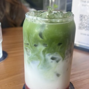 Strawberry matcha