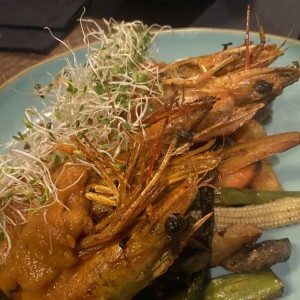 PLATOS FUERTES - Langostinos equinox