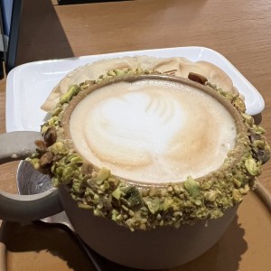 Cafe con pistaccio