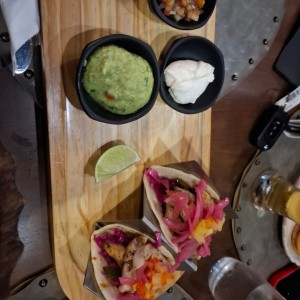 Tacos de pescado al grill