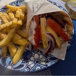 Bifteki Gyro Plater/Gyro De Carne