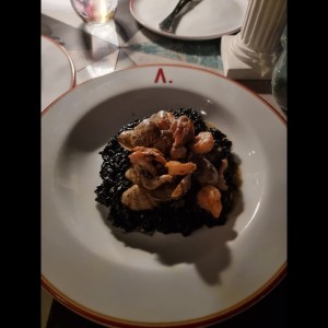 Risotto Nero Al Frutti Di Mare
