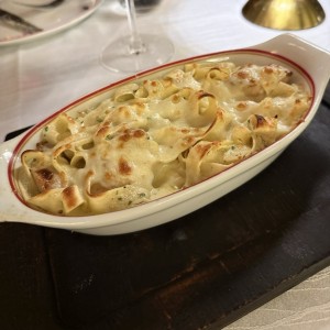 Alfredo al forno con pollo