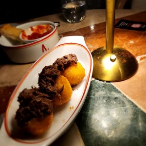 Arancini Di short ribs ?