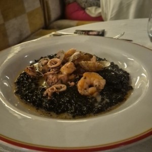 Rissotto Nero Fruti de Mare