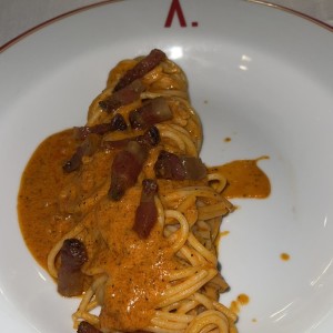 Spaguetti all?amatriciana