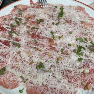 Carpaccio di manzo