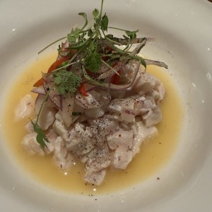 Ceviche de corvina
