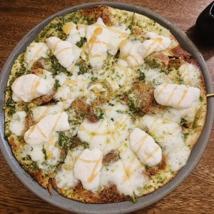 PIZZE - STRACCIATELLA Y MIEL
