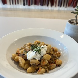 Gnocchetti Sardi- Ragu de hongos frescos, Ricotta y salvia.