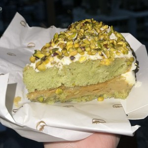 Cake de pistacho