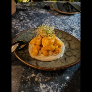 Coliflor popcorn