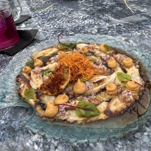 Tiradito de pulpo