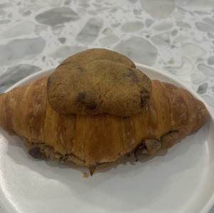 Croissant de chocolate 