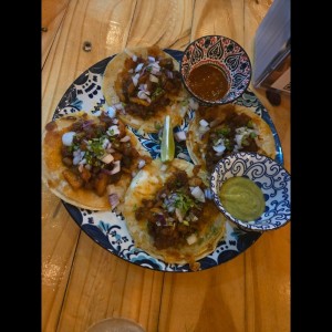 Tacos de chicharron