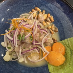 Ceviche de pescado 