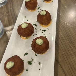 Croquetas de jamon serrano 