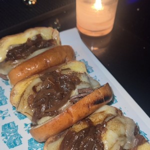 Cheese steak bites 