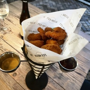 Camarones empanizados