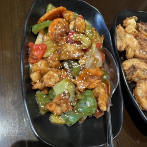 Costillas agridulce
