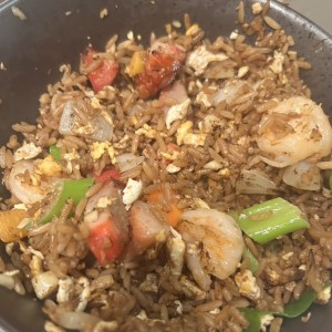 Arroz frito combinado