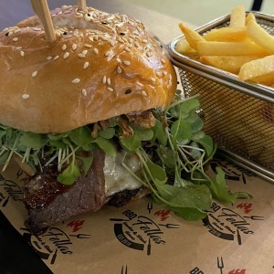 Hamburguesa brisqueta