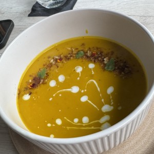 Crema de zapallo 