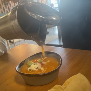 Entradas - Sopa de Tortilla