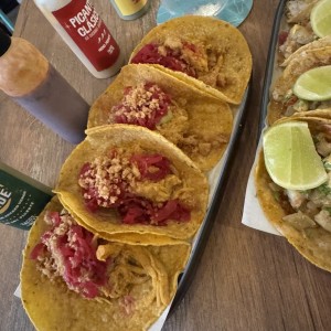Tacos cochinita pibil
