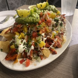Nachos al pastor