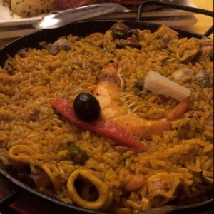 Paella marinera 