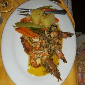 langostino al ajillo