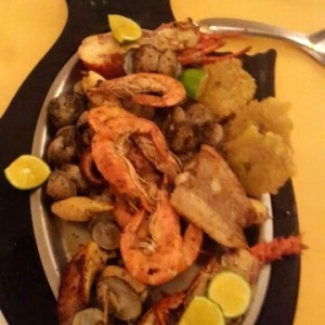 Parrillada de mariscos