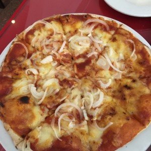 pizza de cebolla