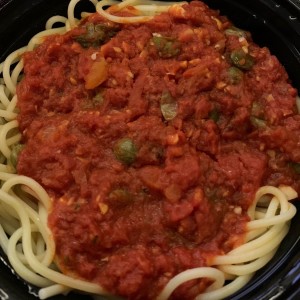 Spaghetti puttanesca