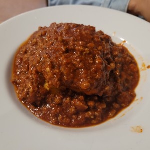 LASAGNA DE CARNE BOLOGNESA